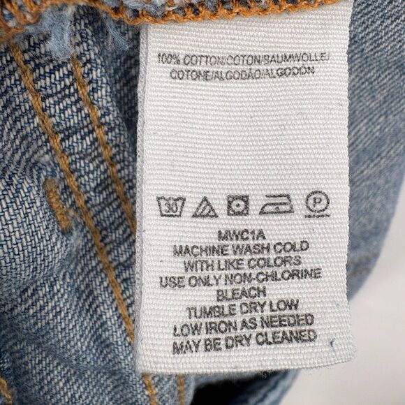 Free People We the Free Relaxed Heritage Flare Jeans, Size 31 - Picture 11 of 11